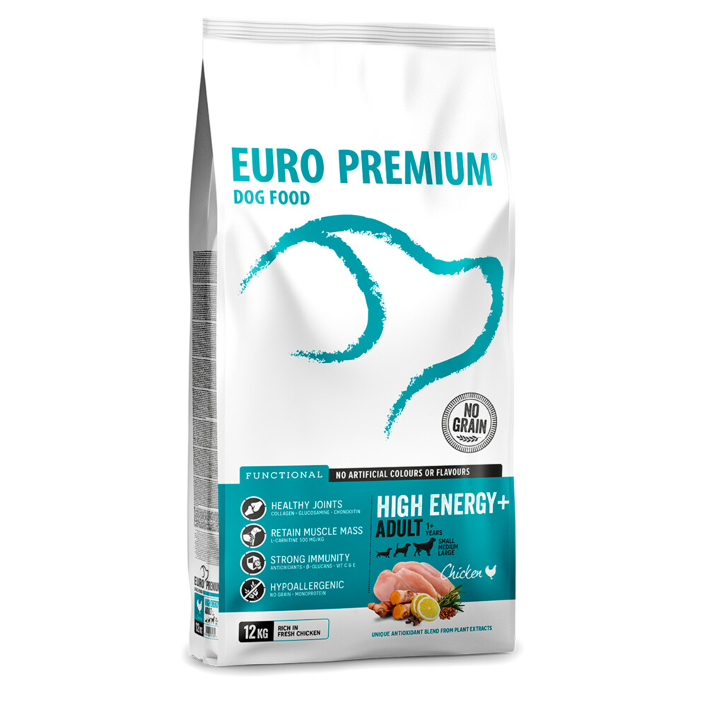 Euro-Premium Adult High Energy+ 12 kg