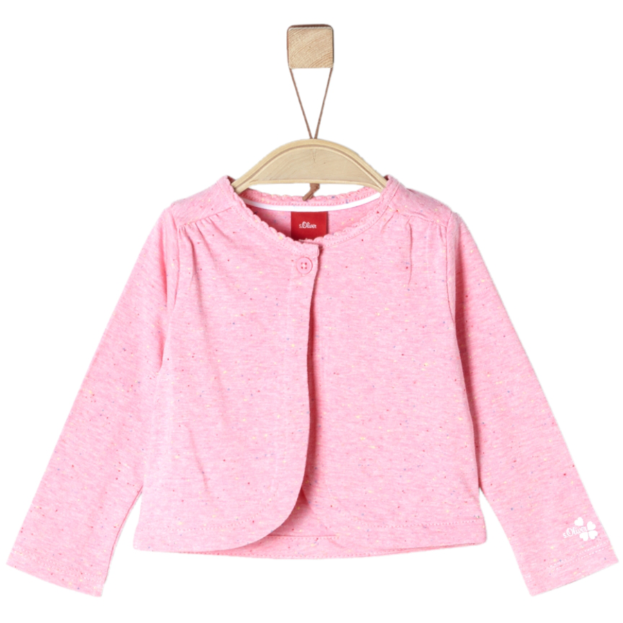 s.Oliver Girls Langarmshirt light pink melange