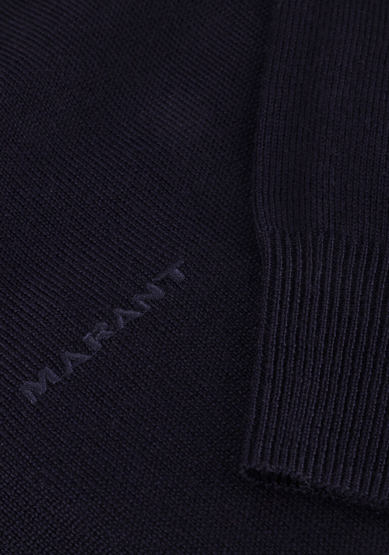donkerblauwe isabel marant trui basile pullover