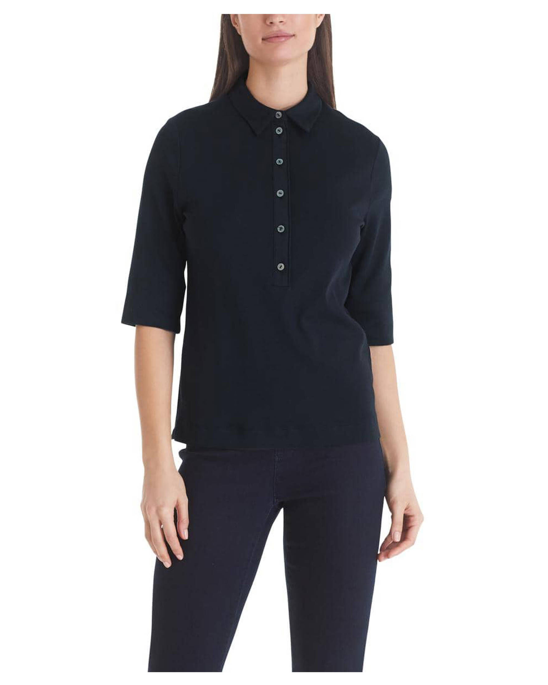 Marc Cain| Damen Poloshirt Kurzarm