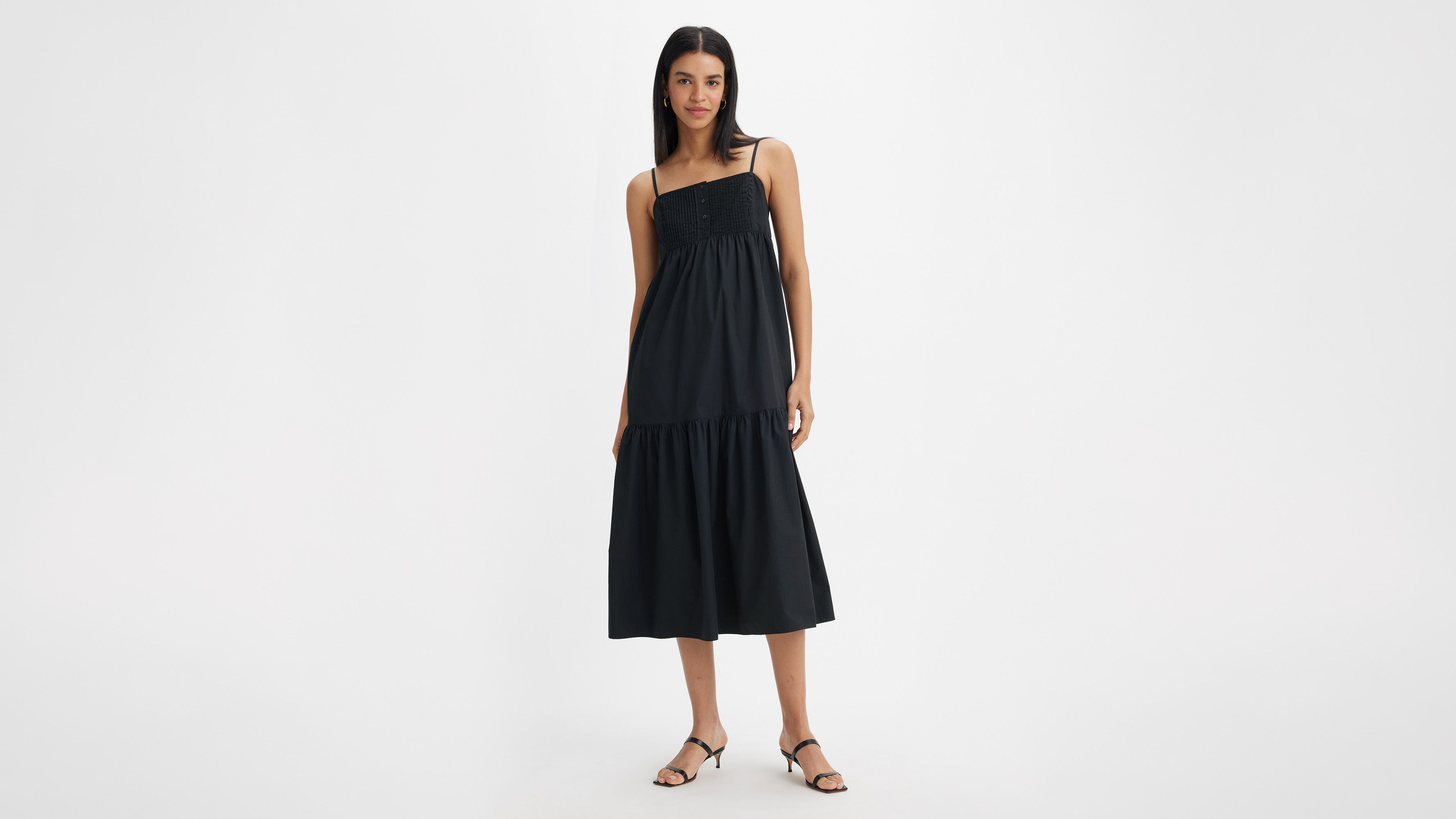 Robe à basques Issa - Caviar - Noir