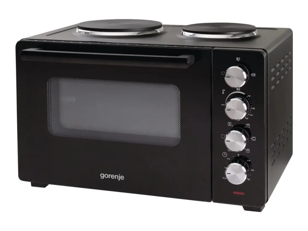 Gorenje OM30GBX - Elektrisk ovn med varme plader - konvektion - 30 liter - 3.2 kW