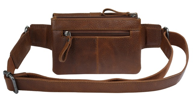 BODENSCHATZ Gürteltasche echt Leder