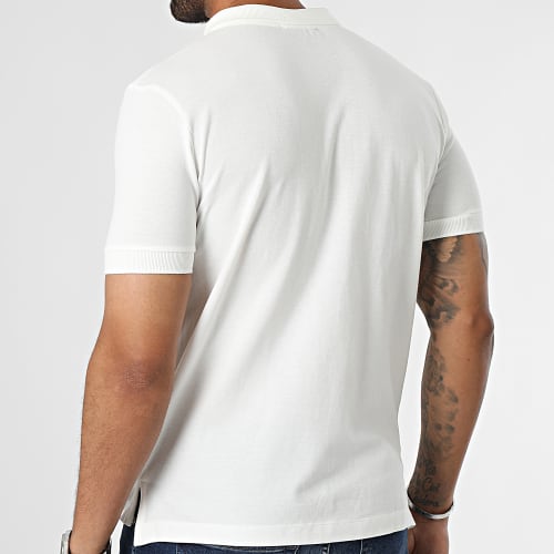 Polo Manches Courtes Blanc