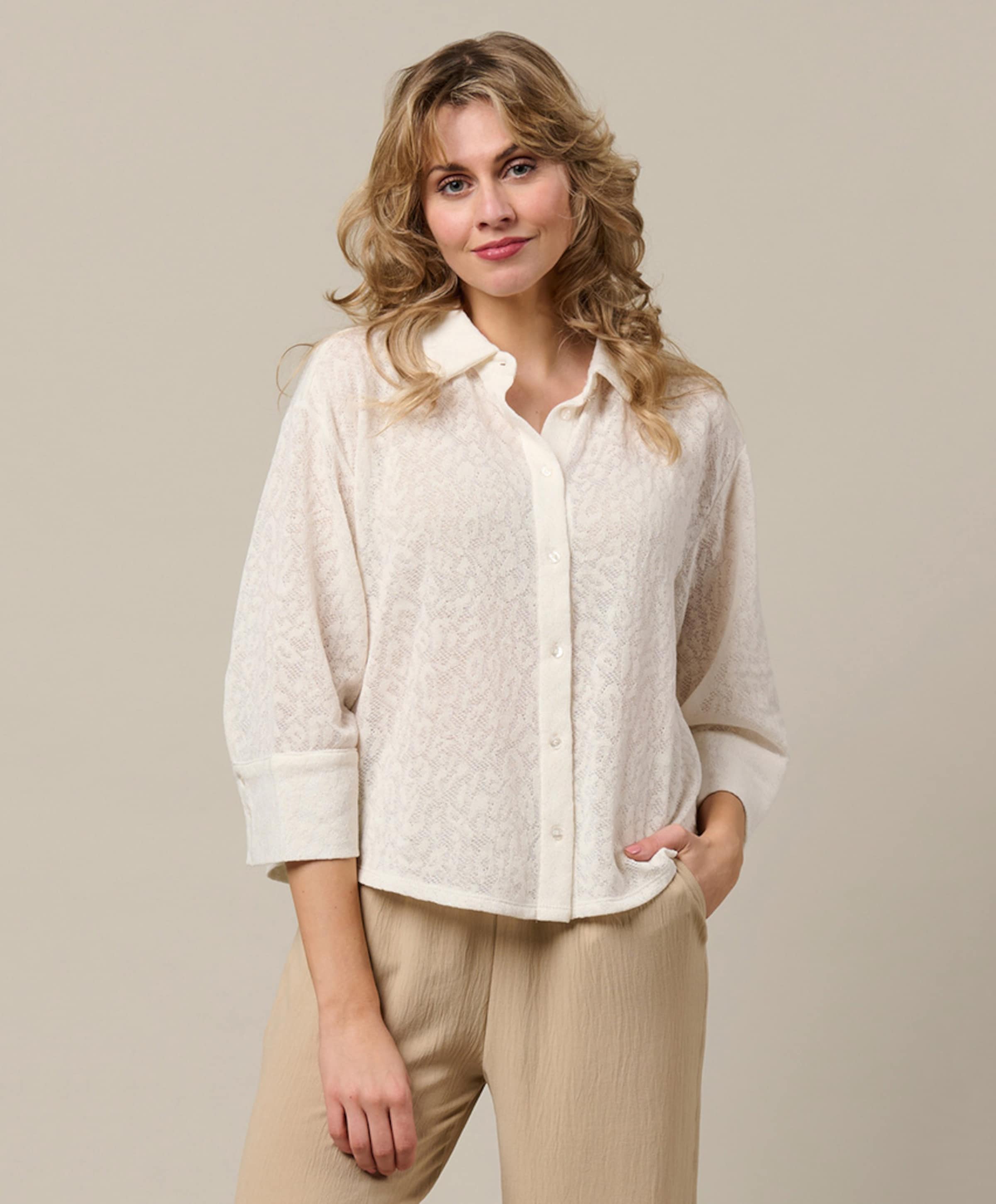 &Co Woman Dames blouse ecru