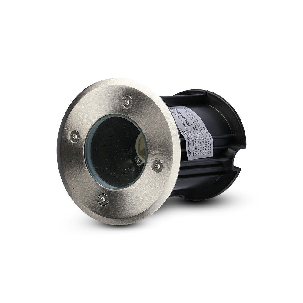 V-TAC VT-7677RD - Ondergrondse buitenverlichting - Fittingen - Zwart - GU10 - IP65