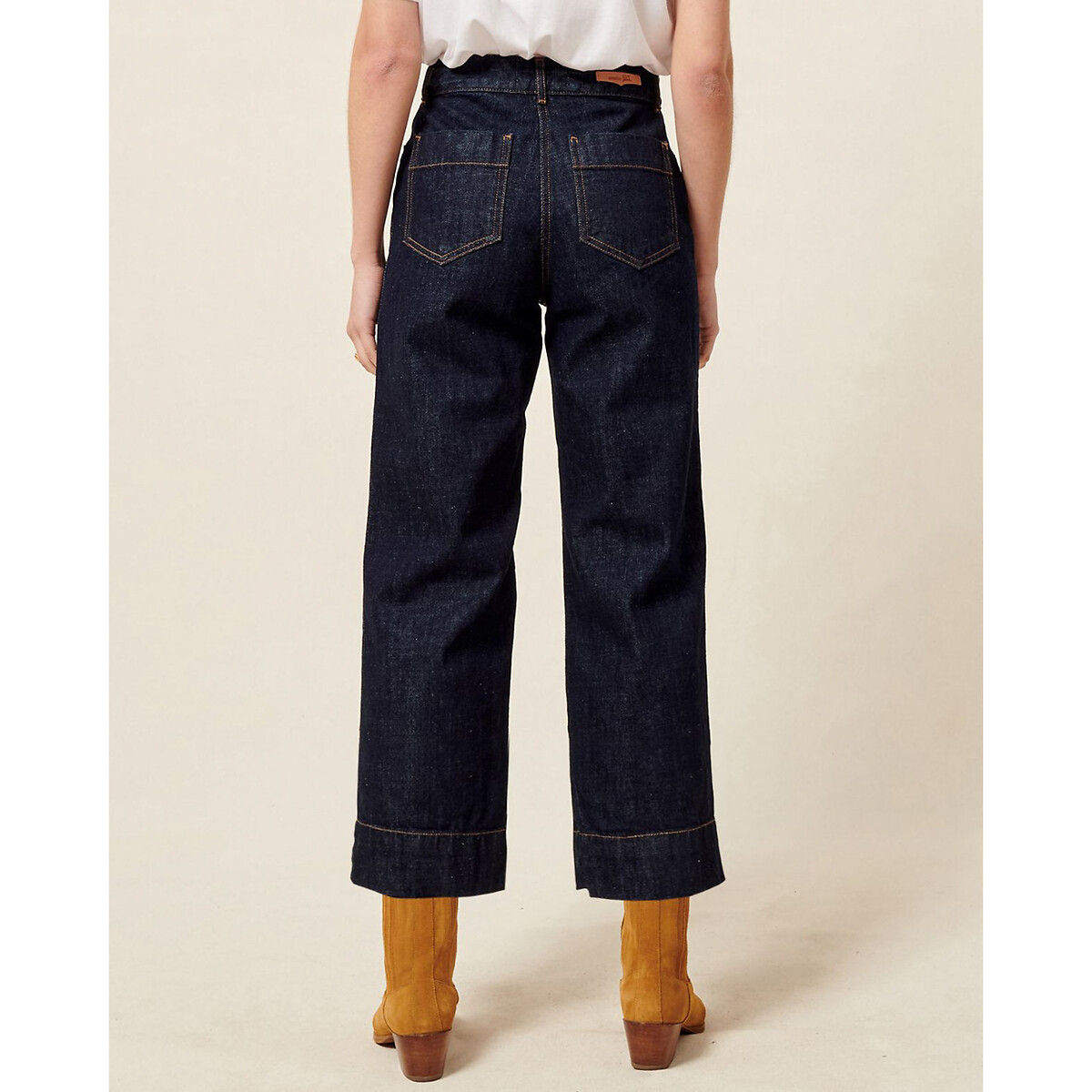 SESSÃO<br>Calças jeans largas, Seakey O
