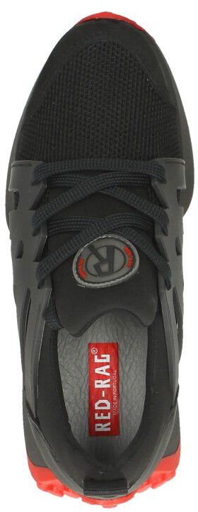 Red Rag Sneakers Laag zwart