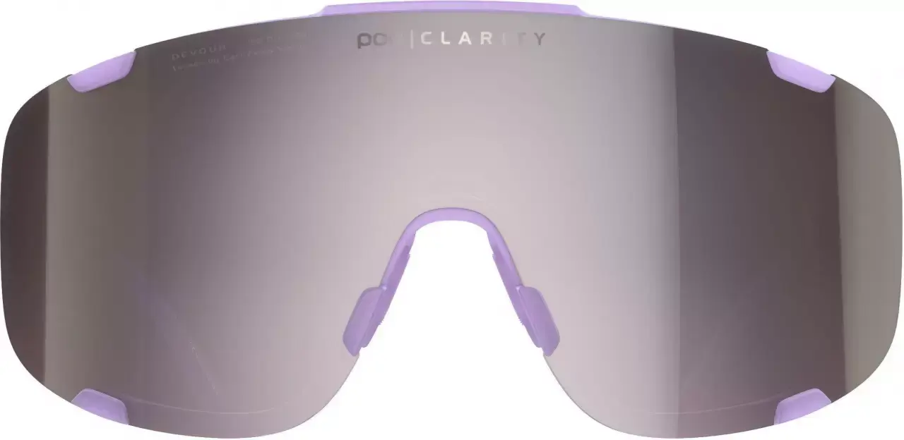 POC Devour Sport Zonnebril Paars met Clarity Silver Mirror Lens