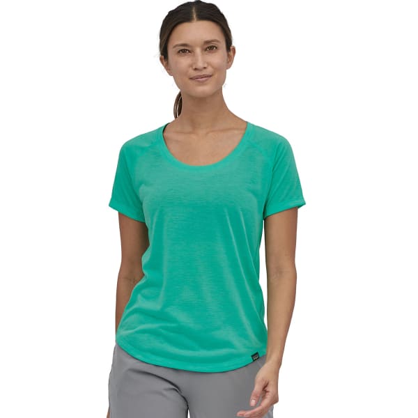 T-shirt randonnée PATAGONIA W'S CAP COOL TRAIL FRESH TEAL