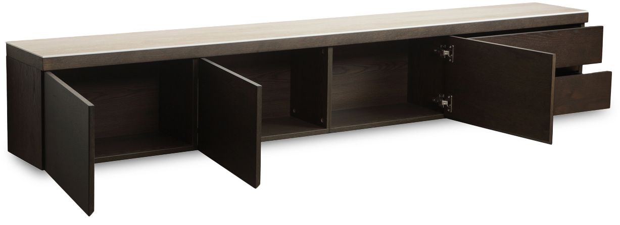 Tv-meubel 213740 Lachance B220 x D30 x H35 cm