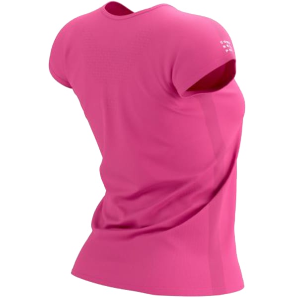 T-shirt running COMPRESSPORT TRAINING SS TSHIRT W MAGENTA