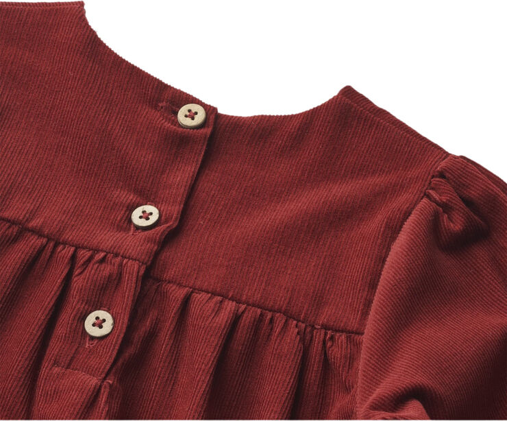 Wheat Kjole Elvira Cherry red