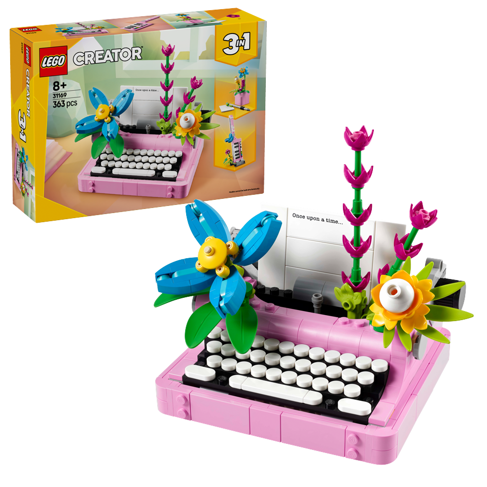LEGO - LEGO Creator - Skrivemaskine med blomster (31169)