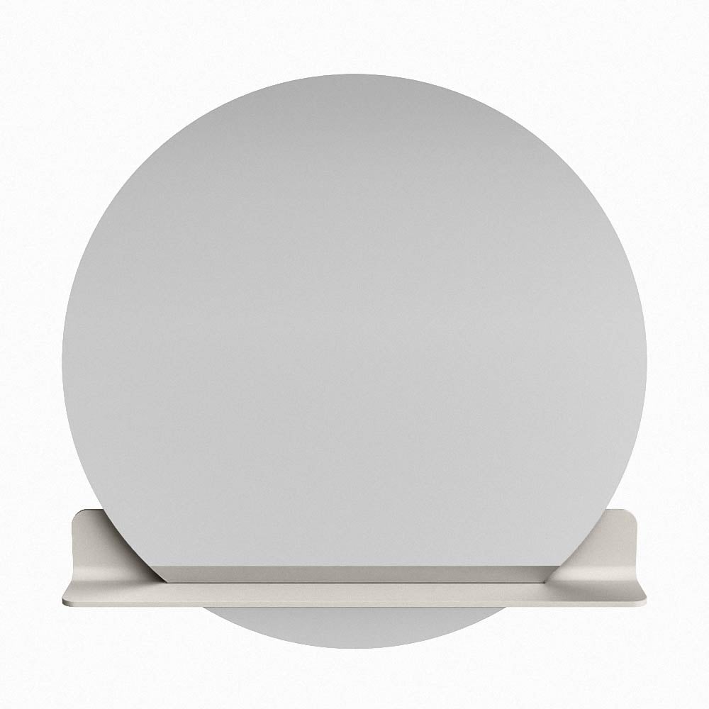 Mondiaz Spot spiegel rond Ø90cm met planchet linen