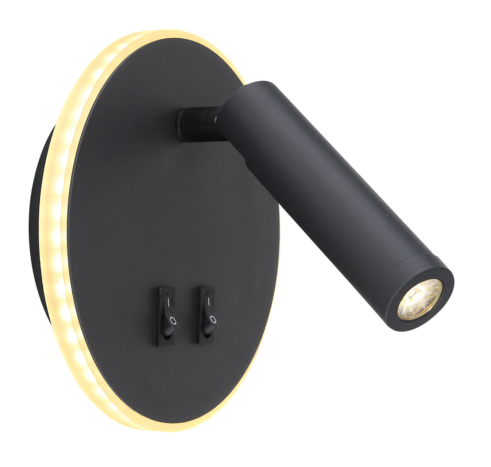 GLOBO LED Wandleuchte MANY schwarz