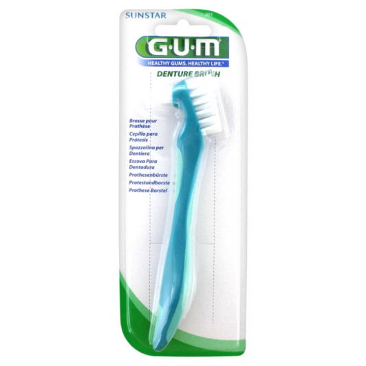 Brosse à dents pour prothèse dentaire Gum 201