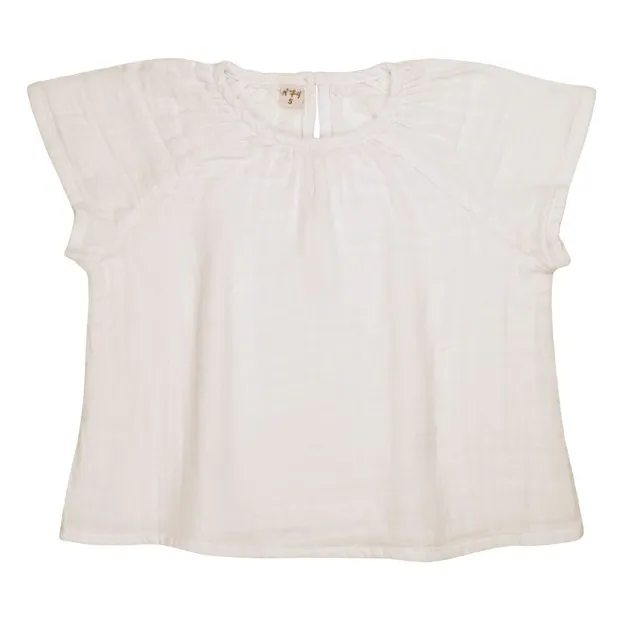 Numero 74 Blouse Coton Bio Clara | Natural S000