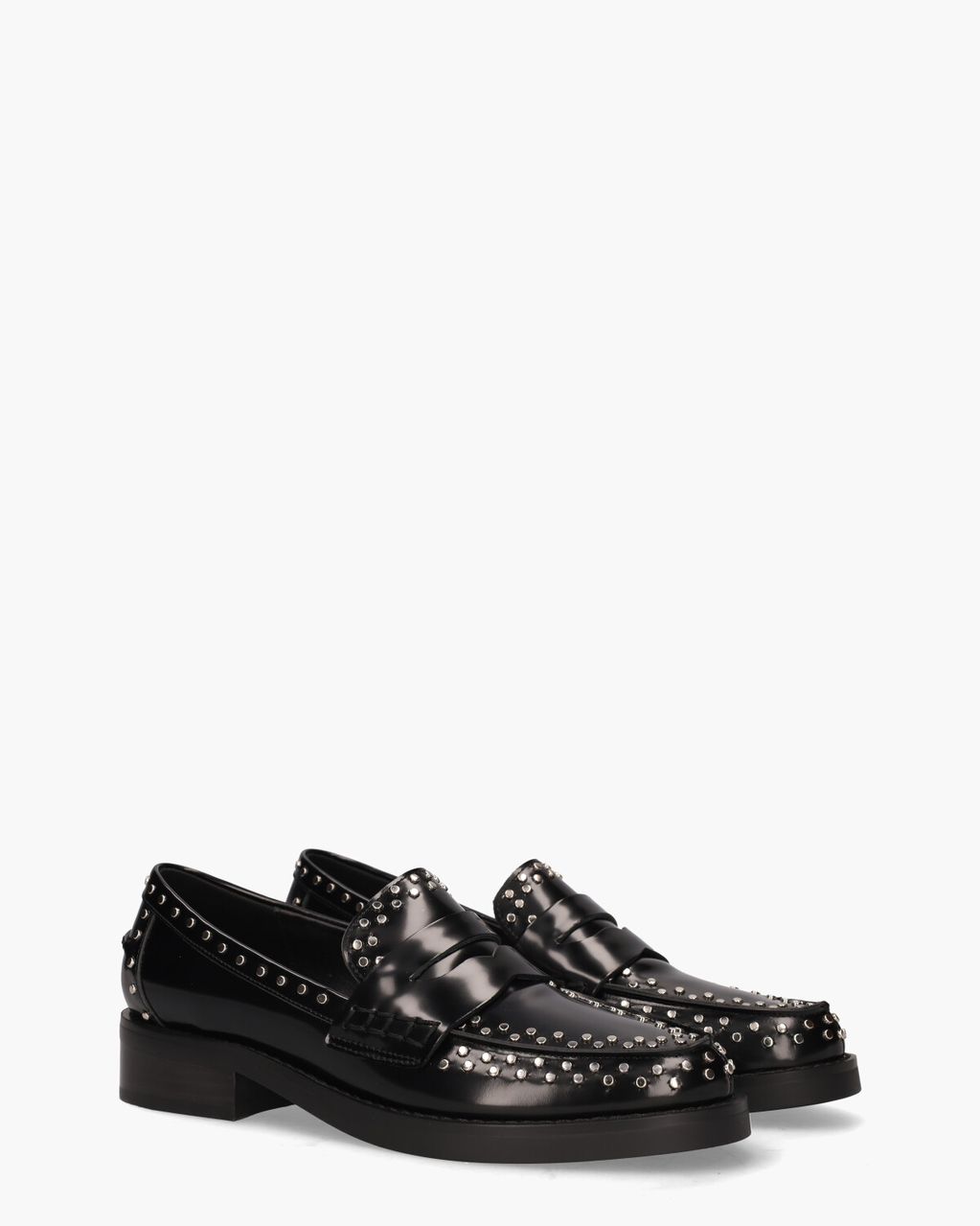 Bibi Lou Roberta Zwart Damesloafers