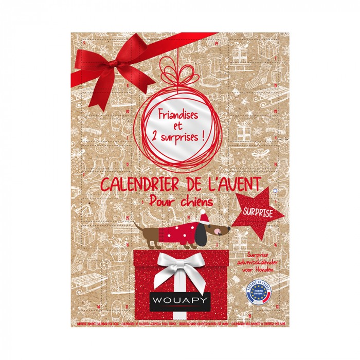 Calendrier de l'avent surprise pour chien