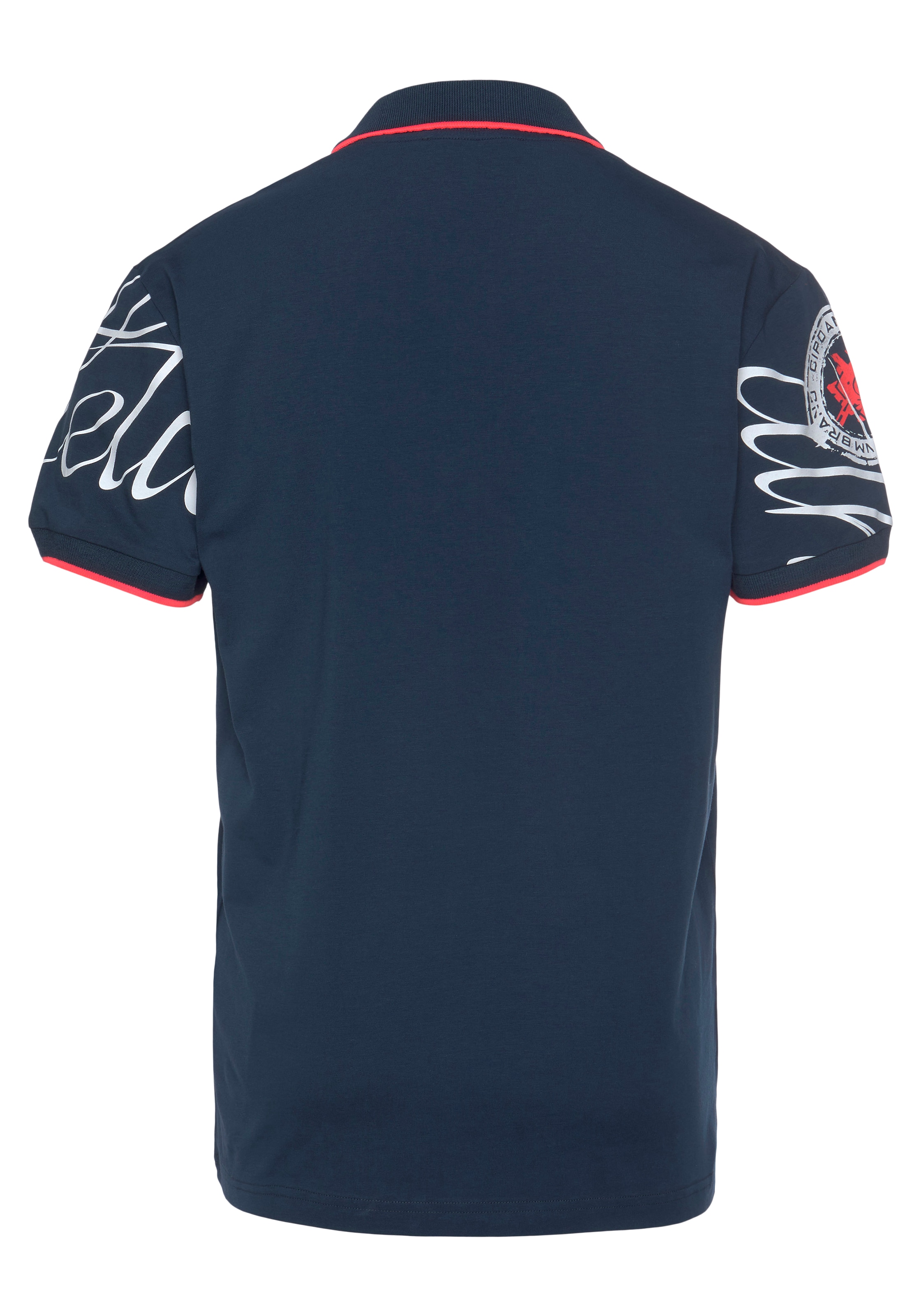 Cipo & Baxx Poloshirt , mit markantem Print