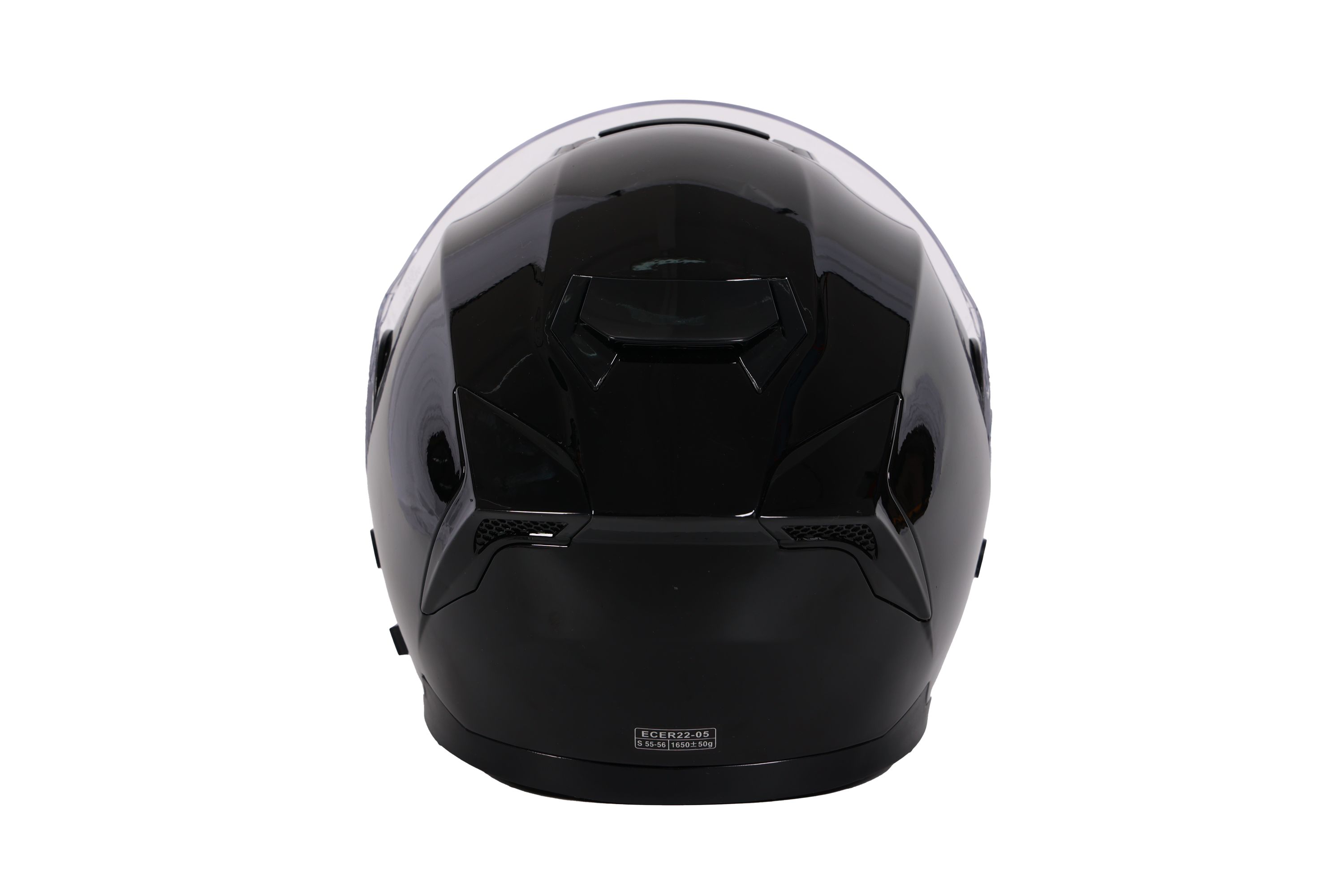 Motorrad Klapphelm schwarz Grösse 57/58