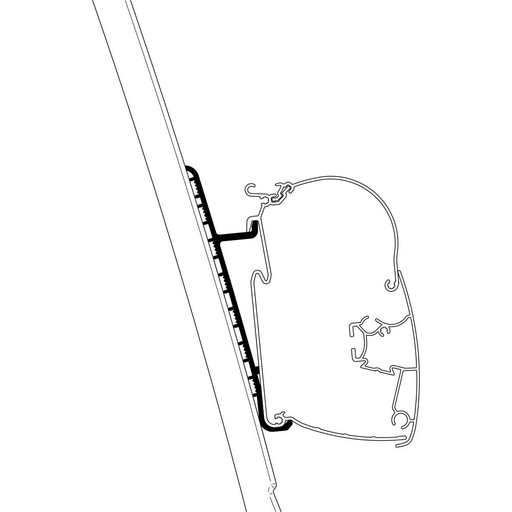 Thule Adapter Ducato | Jumper | Boxer H3   EPDM