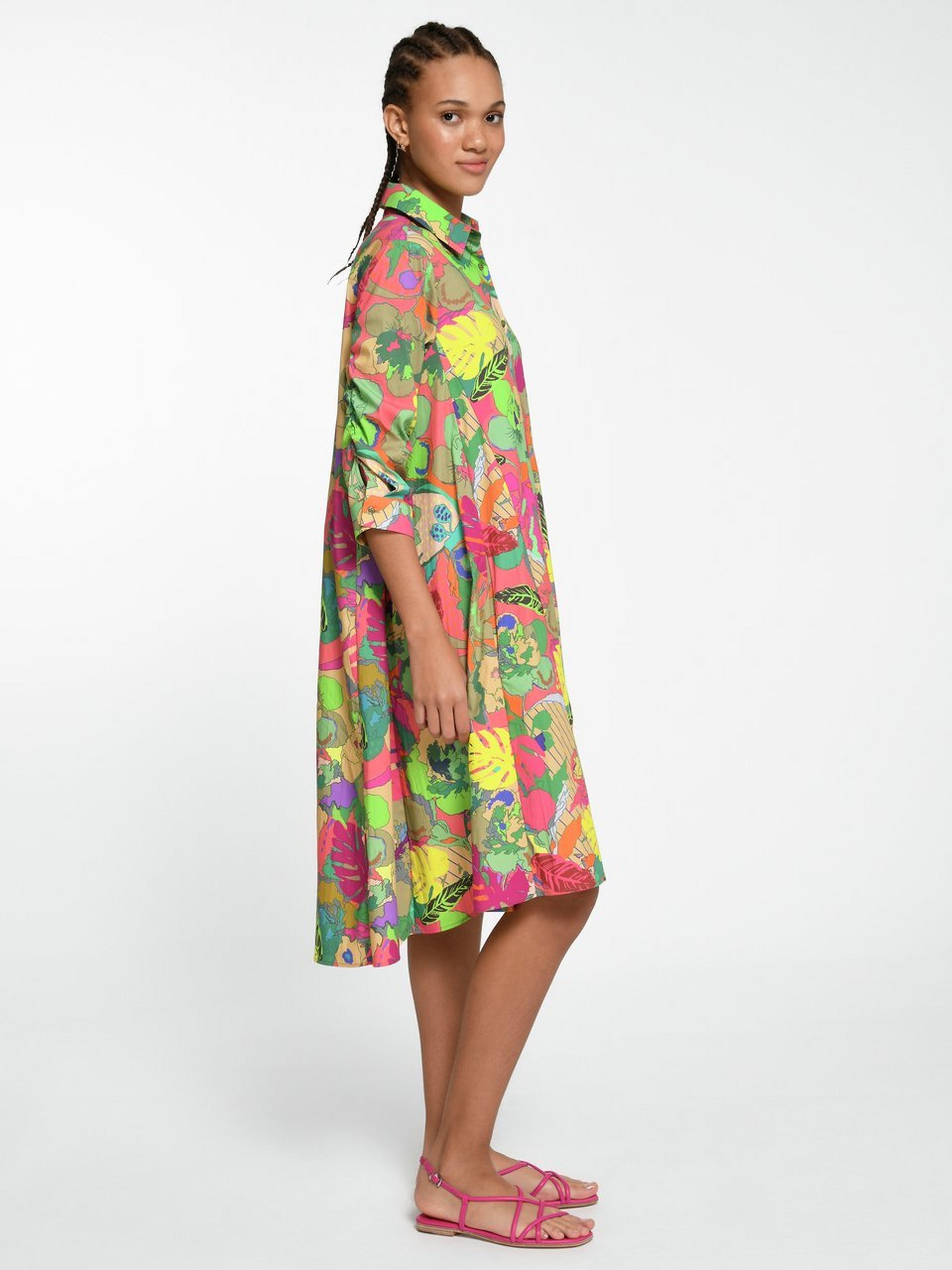 Kleid mit 3/4-Arm