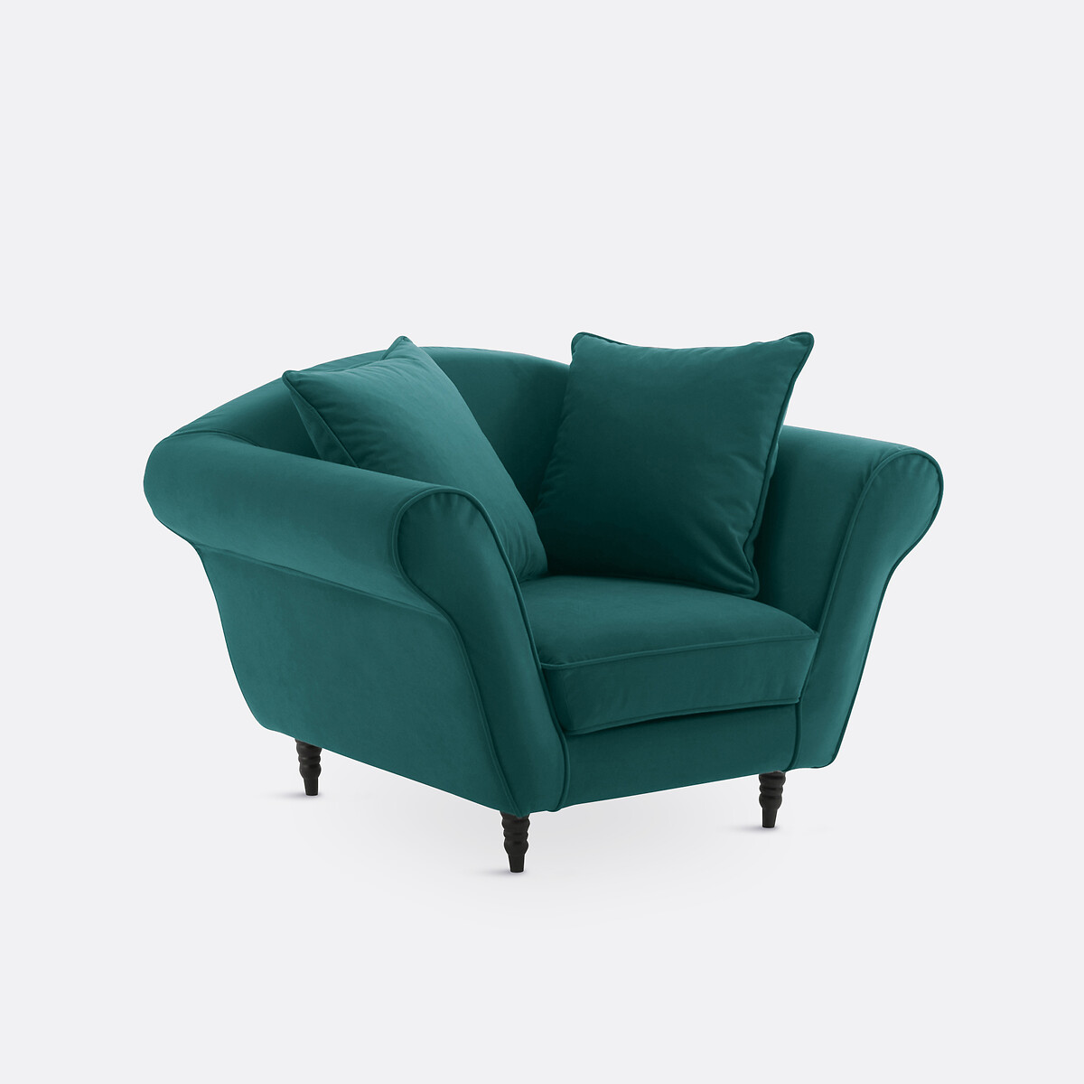 SO'HOME<br>Poltrona em fluweel, Batom