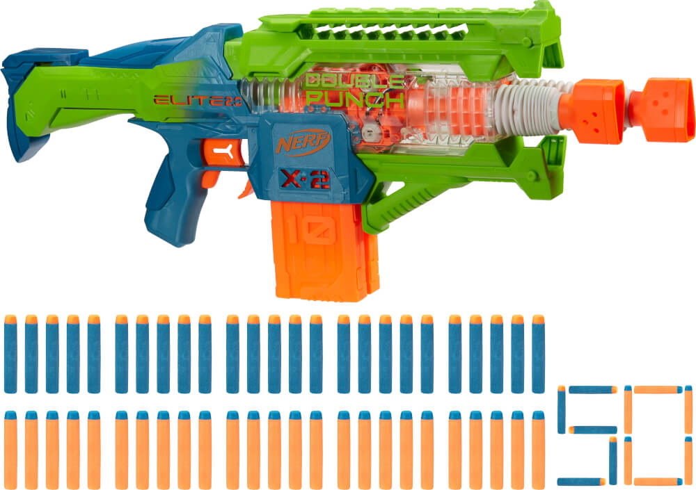 NERF ELITE 2,0 DOUBLE PUNCH