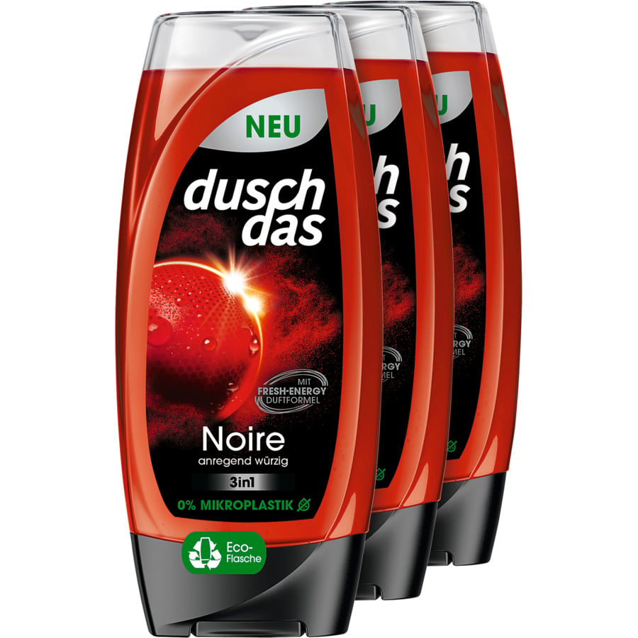 Duschdas Duschgel Pfirsich 3 x 225 ml