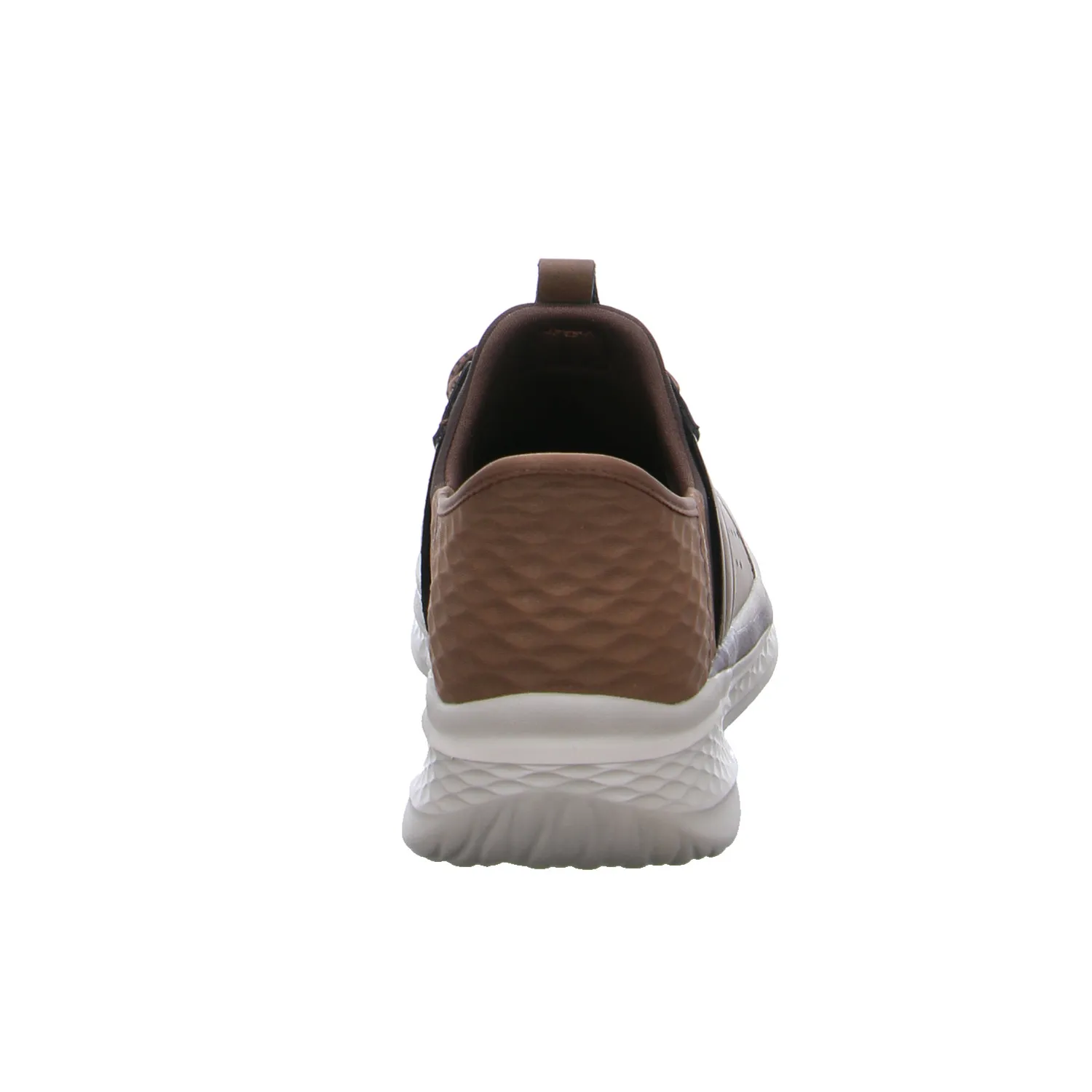 SKECHERS Halbschuhe Sneaker Braun Leder
