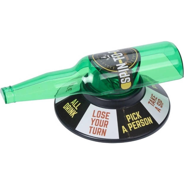 Free And Easy Drankspel Roulette Flesje Draaien Unisex Groen