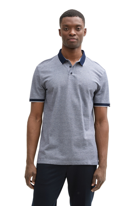 Tom Tailor blauwe heren polo