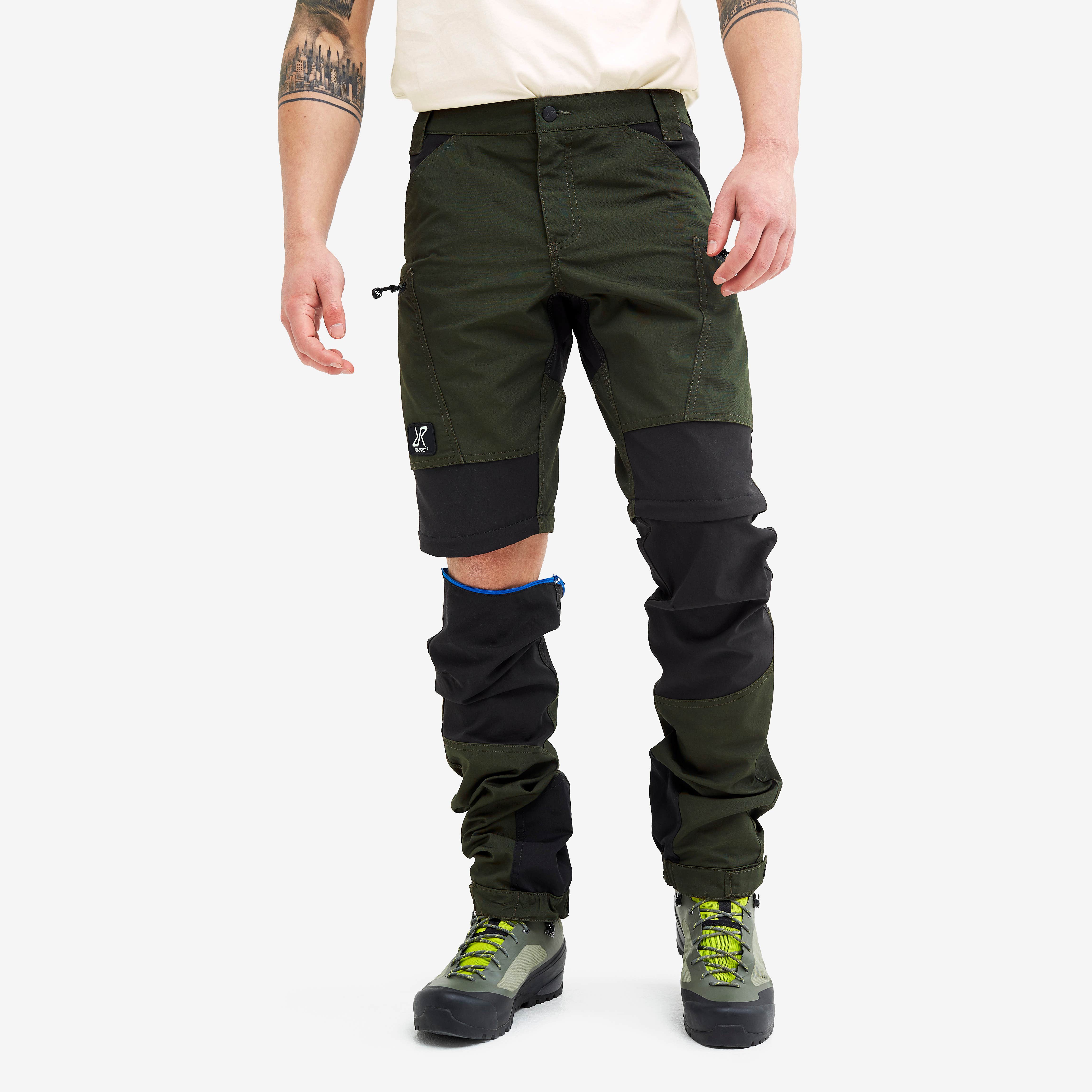Nordwand Pro Zip-off Pants Herre Forest Green