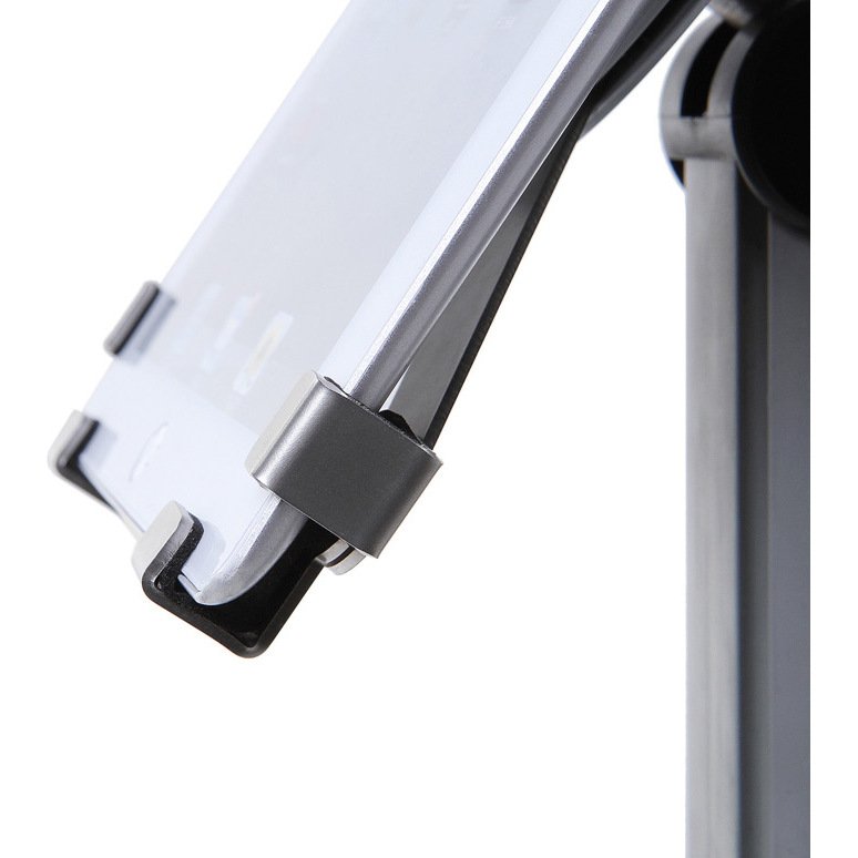 Présentoir télescopique fixe aluminium pour tablette 13