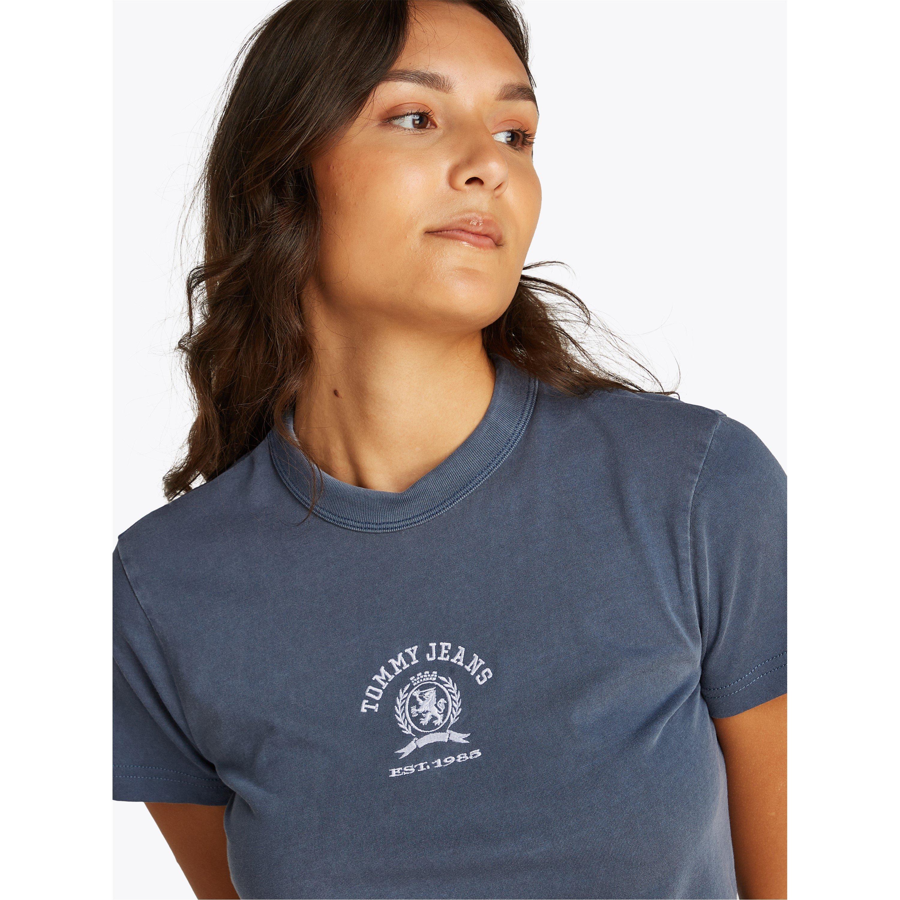 Tommy Jeans TJW REG SH VARSITY CREST TEE