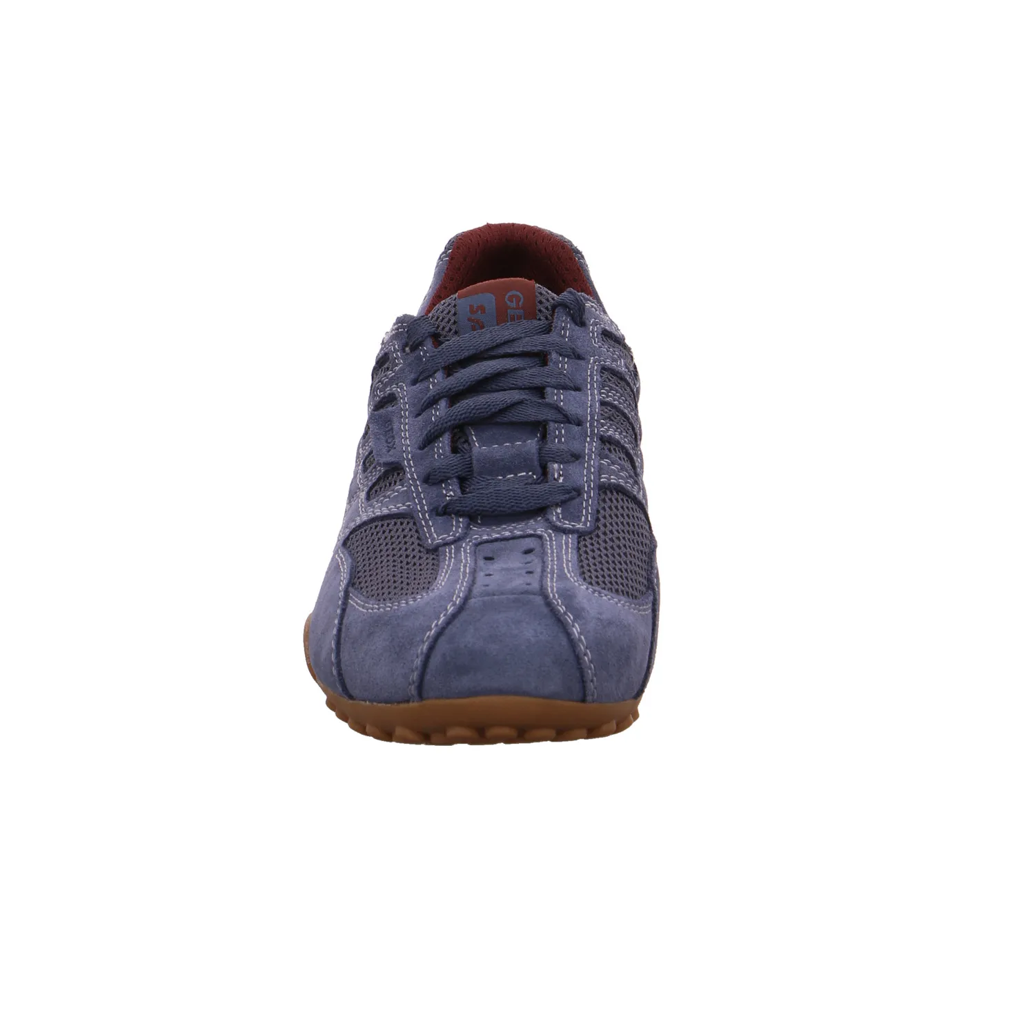 GEOX Halbschuhe Sneaker Blau Leder