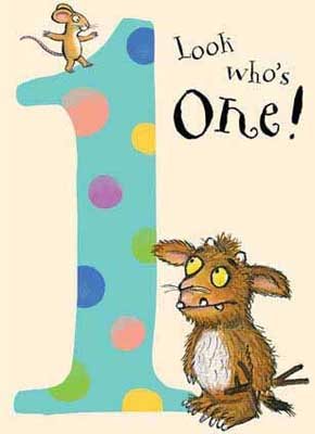 Age 1 Gruffalo's Child Card