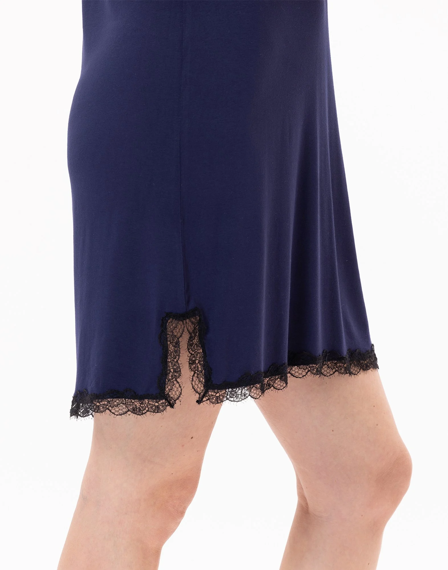 SUBLIME 801 - Chemise de nuit en jersey | Bleu