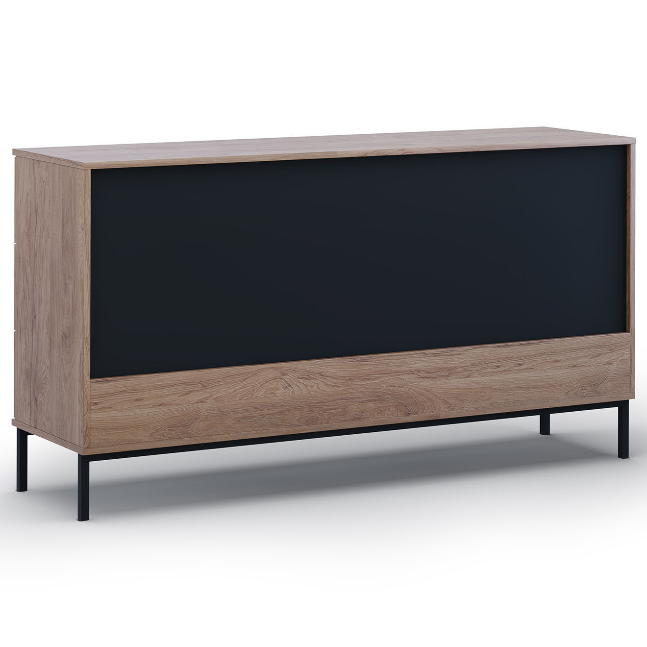 Cosmopolitan Design Commode Query brun - 150x41x80 cm