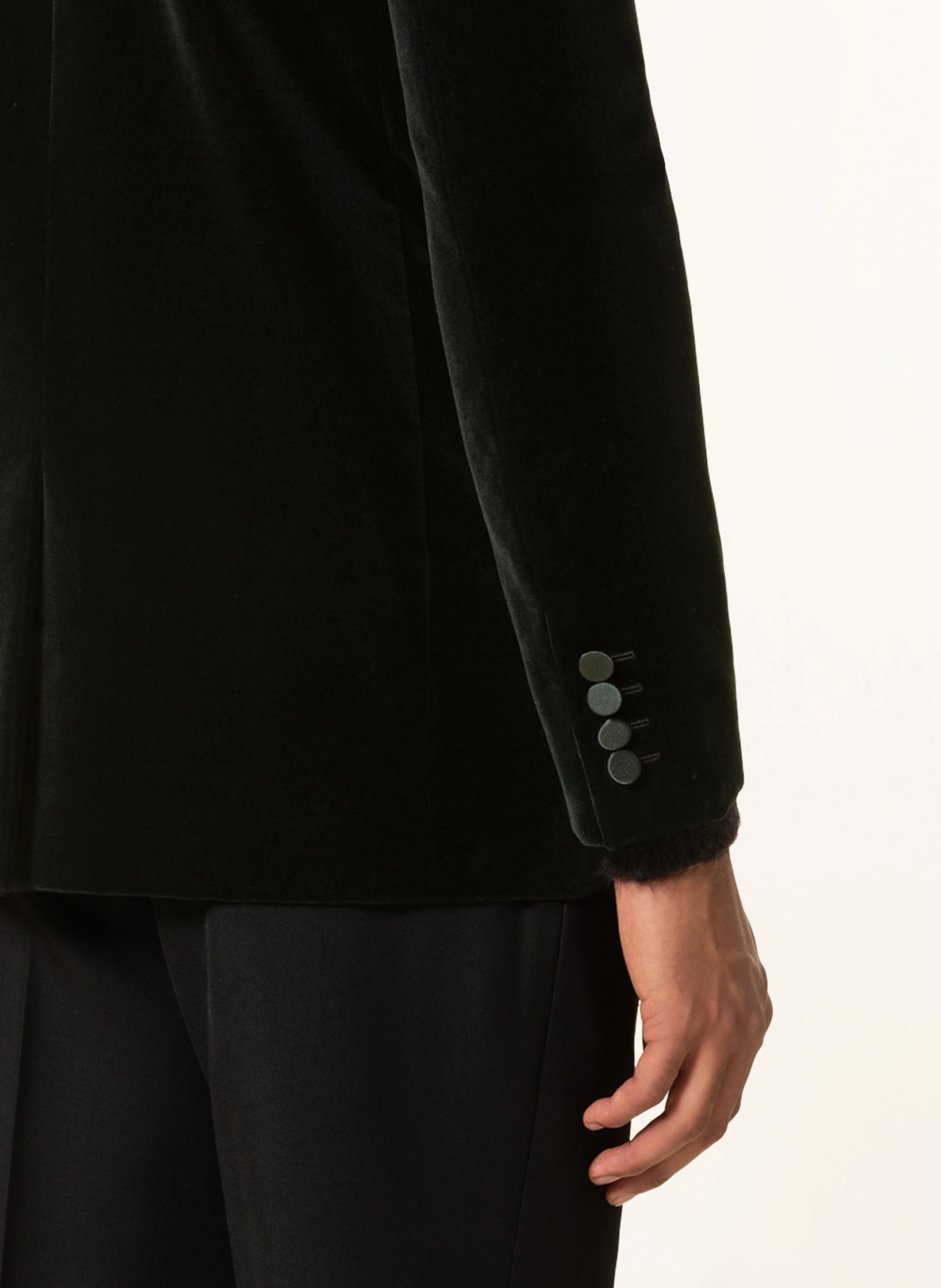 SAINT LAURENT Samtsakko Regular Fit
