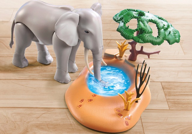 Playmobil® Konstruktions-Spielset »Spritztour zum Wasserloch (71294), Wiltopia« teilweise aus recyceltem Material; Made in Europe