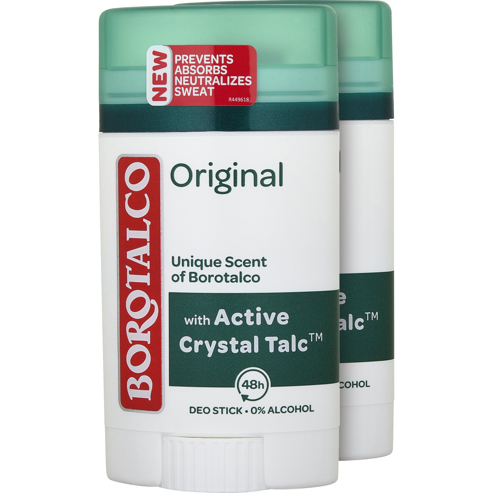 Borotalco Original Deo Stick 2 x 40 ml