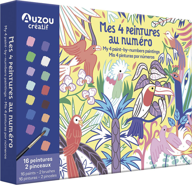 Auzou Auzou - Mal efter nummer - Den vilde natur