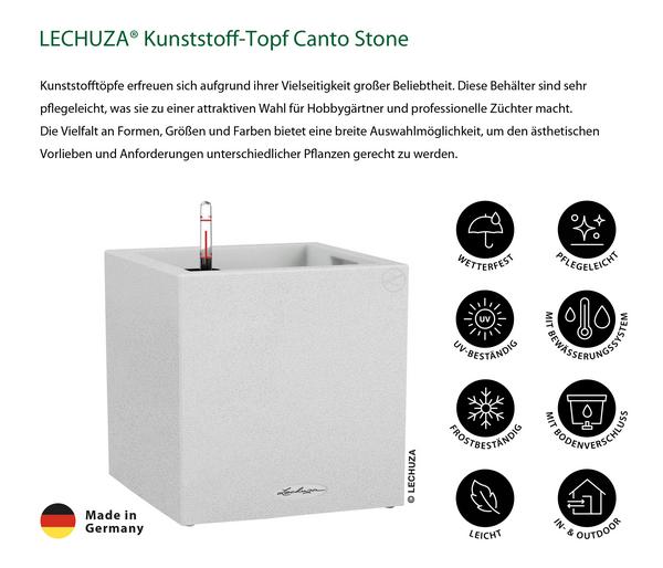 LECHUZA® Kunststoff-Topf Canto Stone,