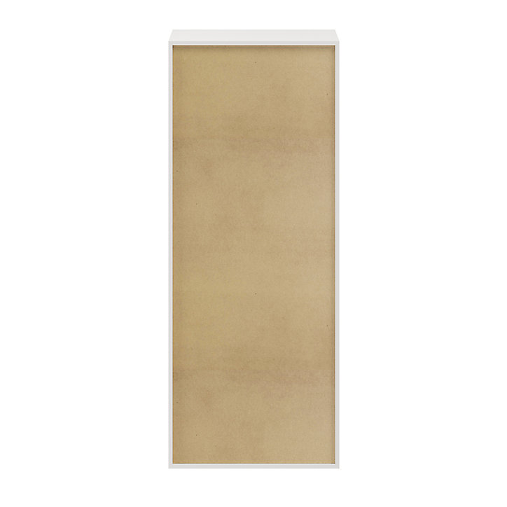 Caisson blanc GoodHome Atomia H. 187,5 x L. 75 x P. 35 cm