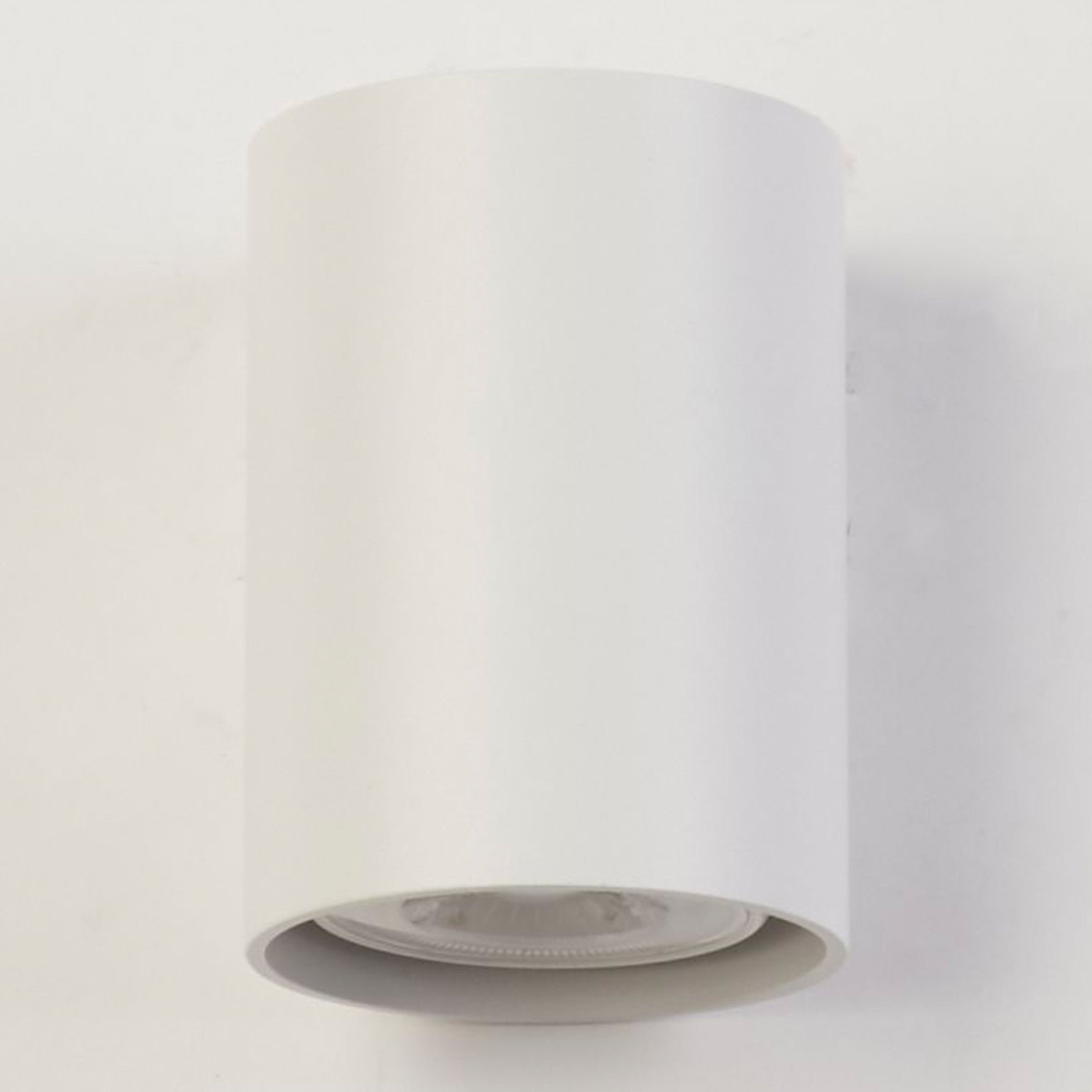 Searchlight Wall Wandlamp Cilinder - H 10 cm - Wit