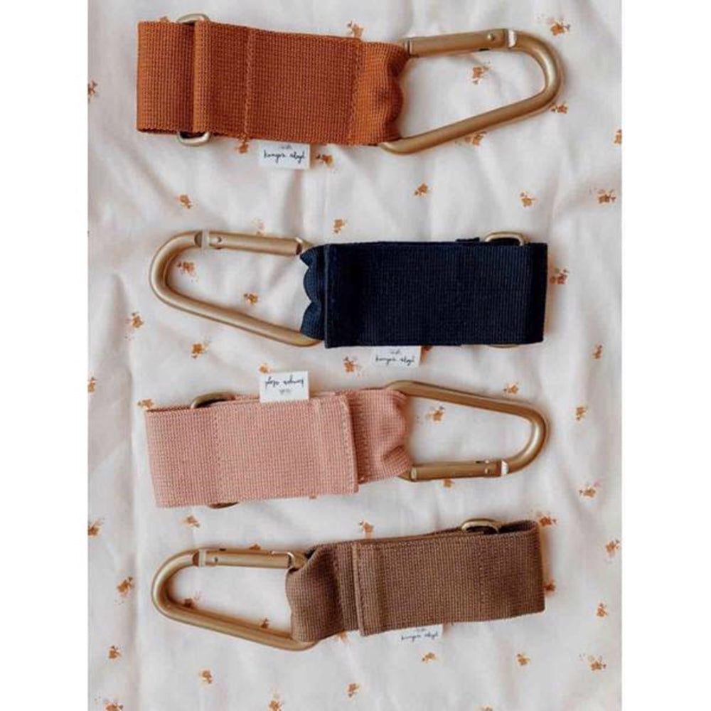 Stroller Straps Walnut - Konges Sløjd → Luksusbaby.dk