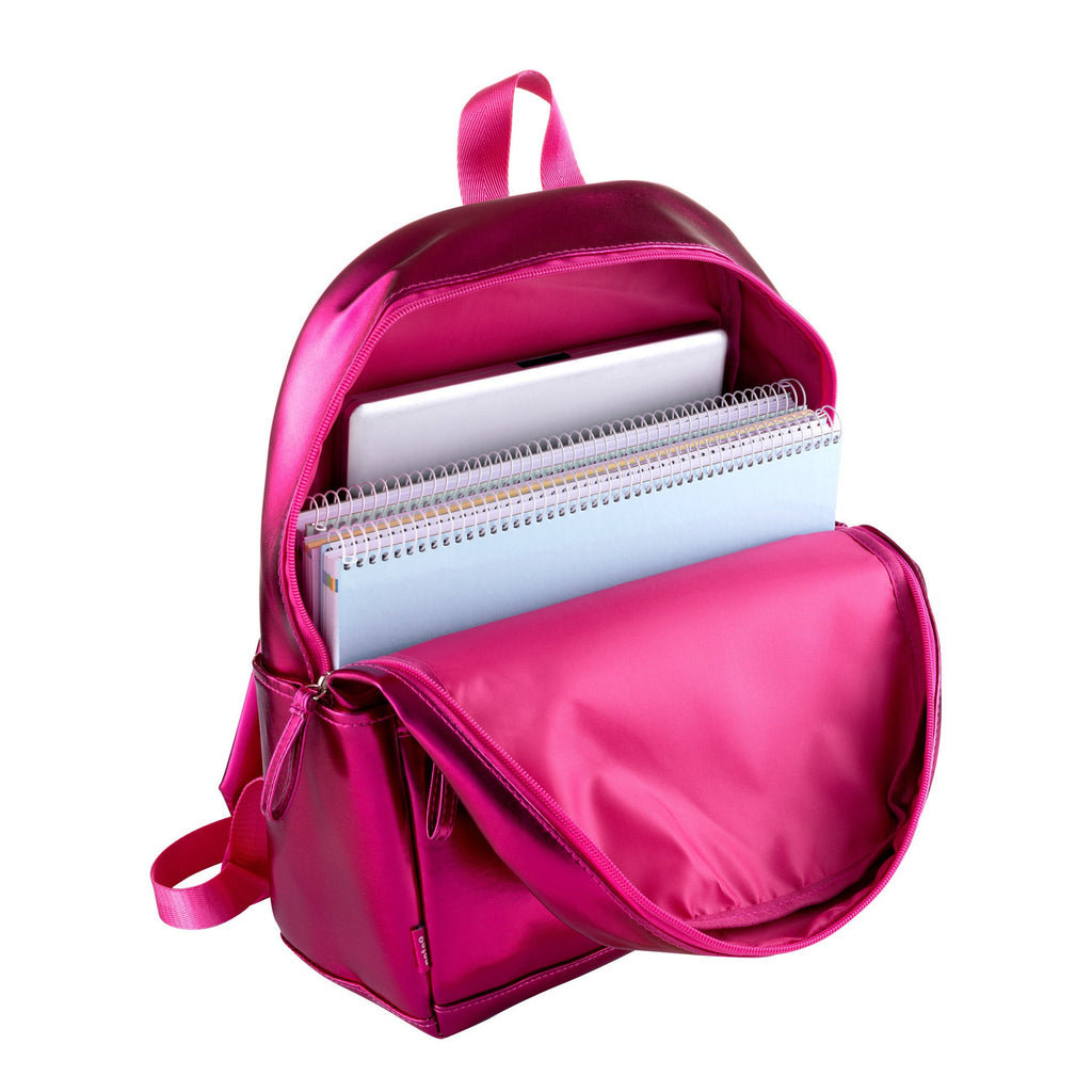 Mochila Metallic Rosa Note!
